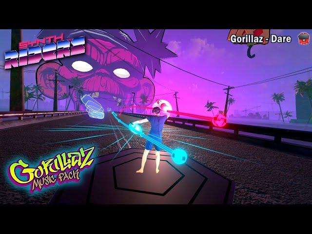 Synth Riders: Gorillaz - Dare | Mixed Reality | Master