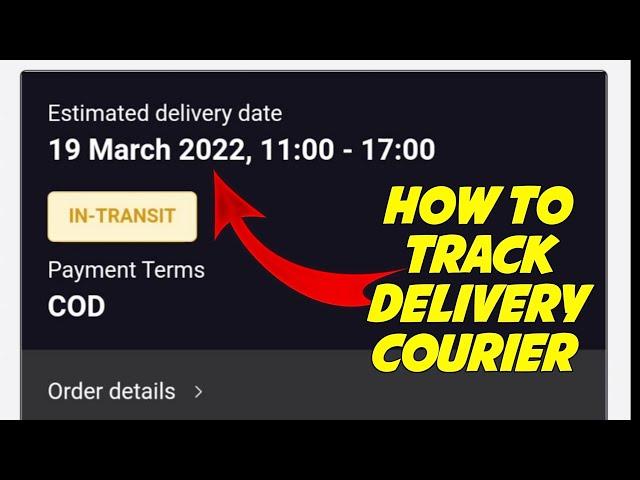 How to track delhivery courier with tracking id #shorts