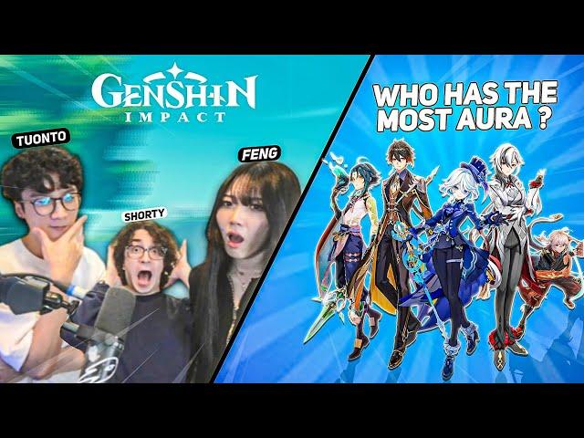 Which genshin character has the most aura ? - Zy0x Clips