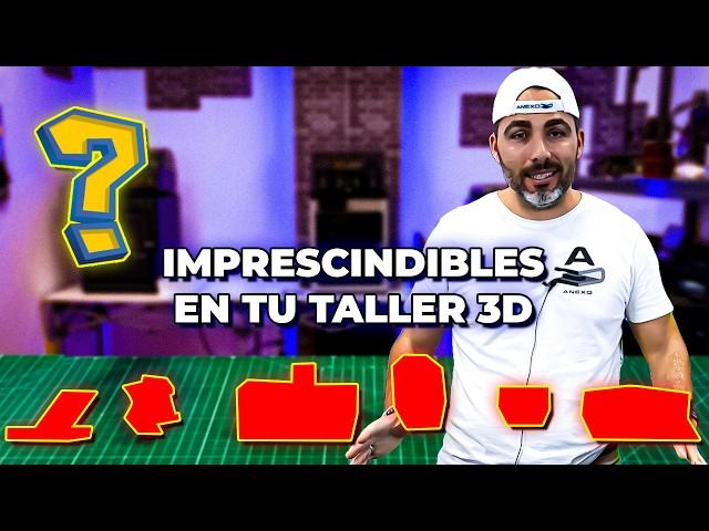 ¡Estas 6 Impresiones en 3D REVOLUCIONARÁN tu Taller! ️ (Imprescindibles para Makers)