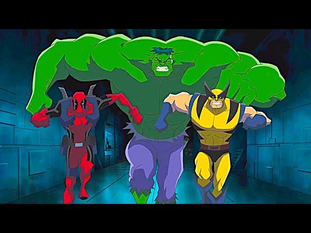 Deadpool & Wolverine Vs. The Hulk | Hulk vs. Wolverine