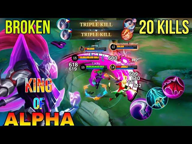 ALPHA BEST 1 HIT BUILD 2025!! BUILD TOP 1 GLOBAL ALPHA