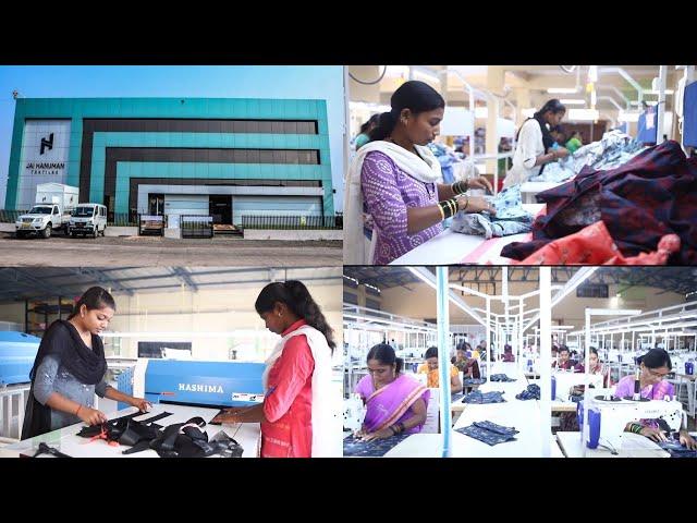 Amazing Garment Manufacturing Process from Fabric to Finished Product Inside the Factory