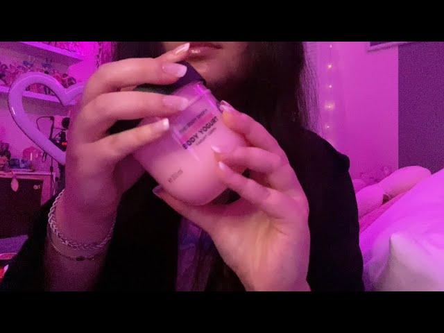 ASMR Lotion Tapping (Lid Sounds, Lofi)