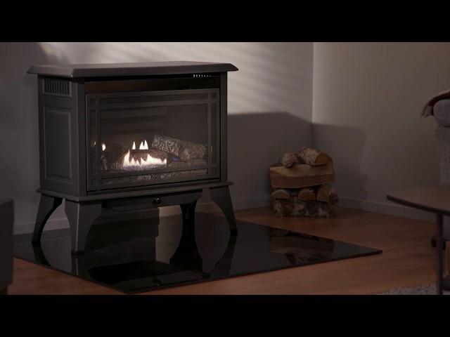 Pleasant Hearth Dual Fuel Vent-Free Gas Stoves