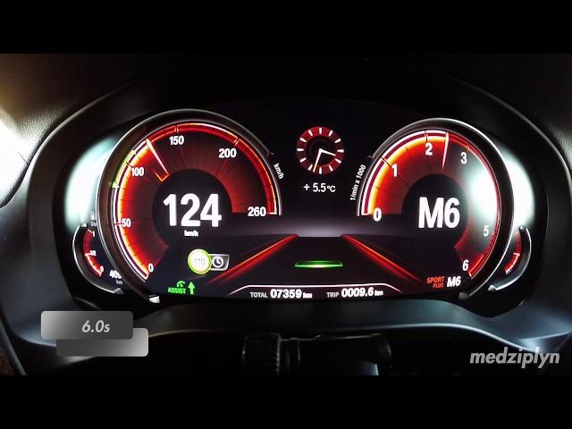 2020 BMW X3 30d xDrive 265Hp Acceleration 0-100-160km/h, 80-120km/h