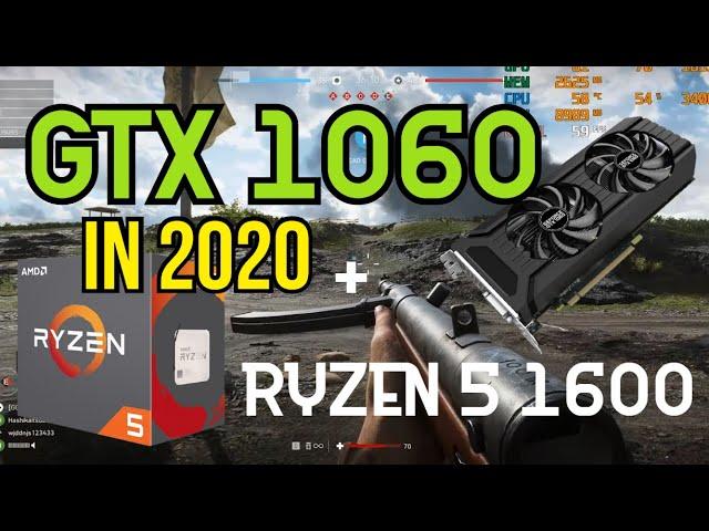 AMD Ryzen 5 1600 + GTX 1060 Battlefield V 1080p Fps Test All Settings