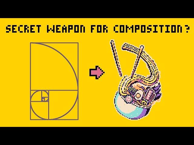 Turning a Fibonacci Spiral into a bowl of Pixel Art Ramen