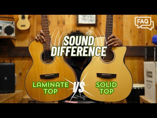 Solid vs Laminate Top | What is the Sound Difference!? Featuring HEX GA100ce & HEX GA200ce