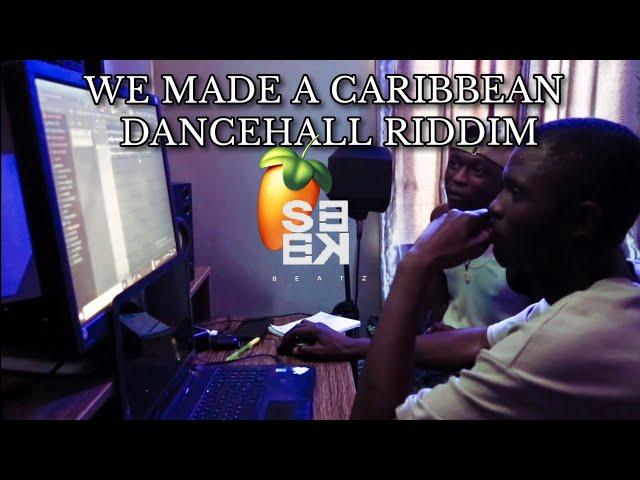 Making A DANCEHALL Song with Saucebwoi | Start-to-Finish | [Studio Sessions]