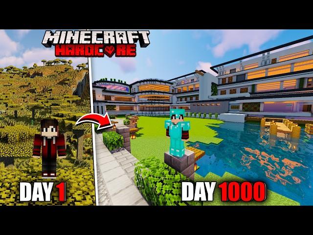 minecraft 1000 days | minecraft hardcore series in hindi