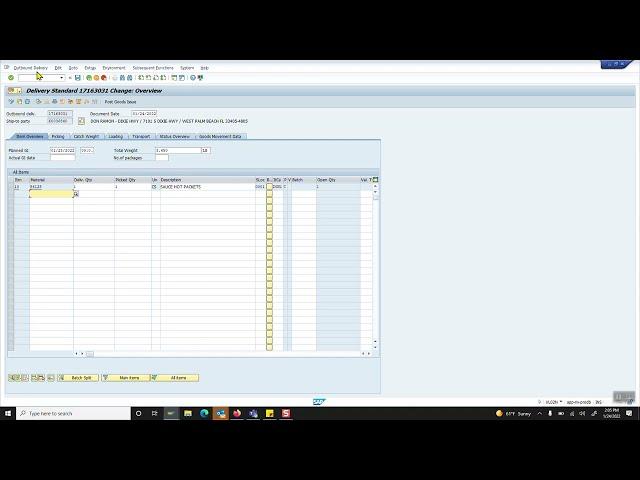 How to Delete a Delivery in SAP VL02N