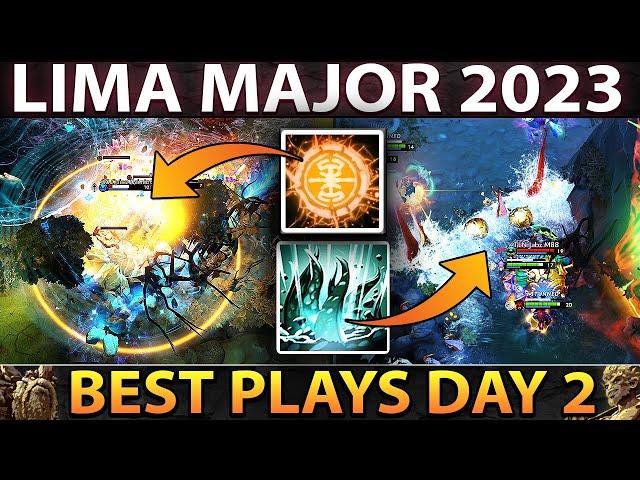 Dota 2 Best Plays of Lima Major - Group Stage Day 2