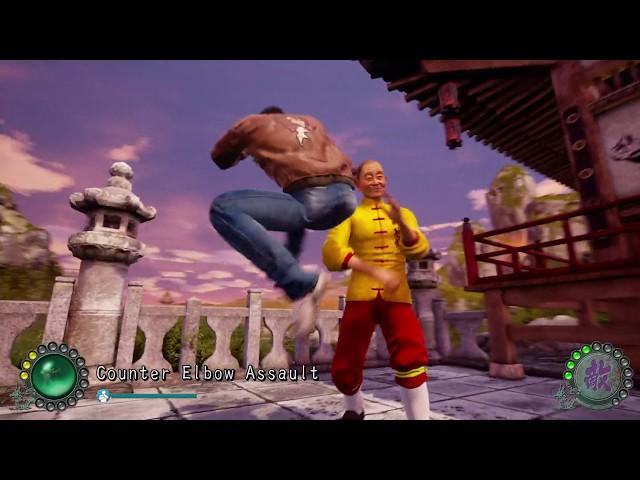 Shenmue III 6 hit combo + no damage