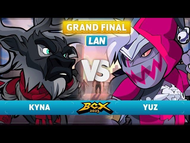 Kyna vs Yuz - GRAND FINAL - Brawlhalla World Championship 2023 - LAN 1v1