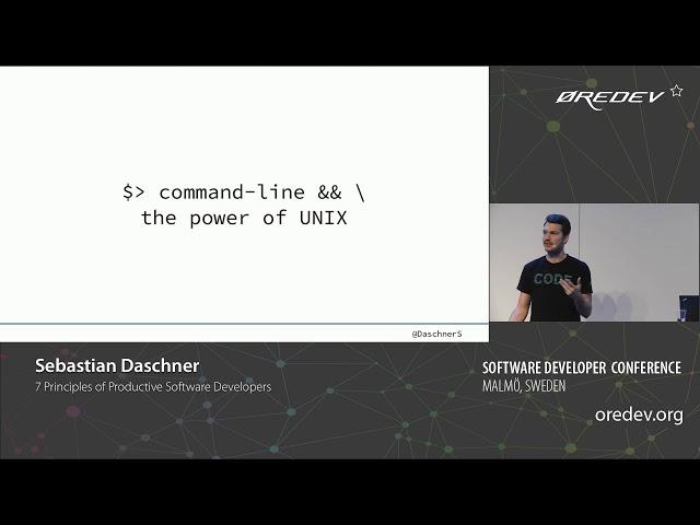 Sebastian Daschner - 7 Principles of Productive Software Developers | Øredev 2018