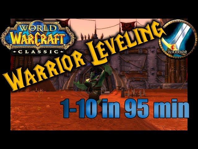 Classic WoW: Fastest Warrior Leveling (Durotar) 1-10 Guide