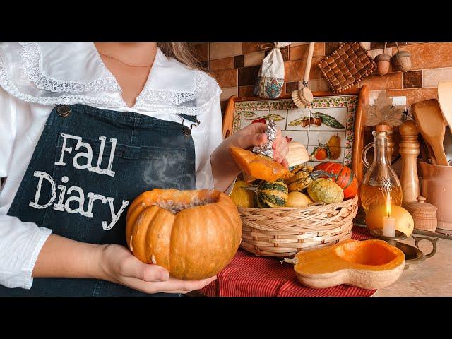 Autumn moments in the calm house | Cottagecore decor and cooking