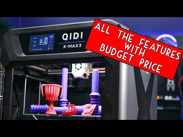 Massive 3D Printer for Engineering Filaments - Qidi X-Max 3