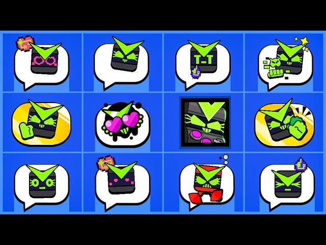 All The Animated Virus 8-Bit Skin Pins!! | #Starrtoon