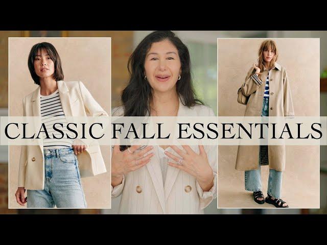 Classic Fall Essentials You Can Wear Every Year