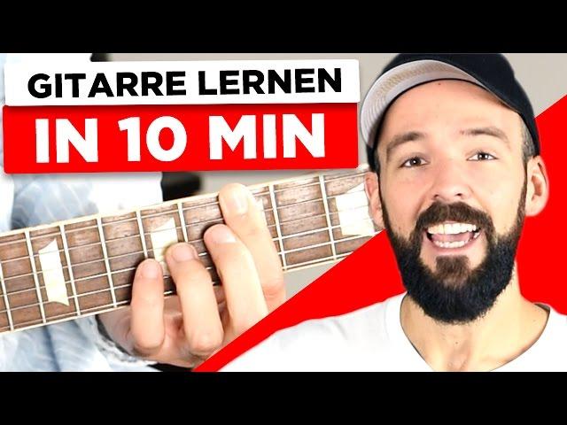 Gitarre lernen in 10 Min! - So geht's wirklich!