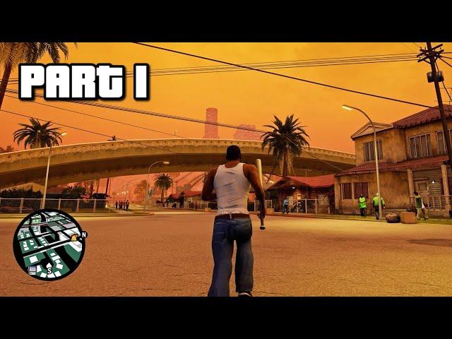 GTA San Andreas Definitive Edition - Classic Lighting Playthrough Part 1 (4K)