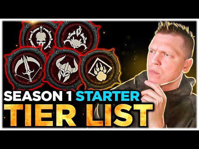 Diablo 4 - BEST Class to Start Season 1 TIER LIST!