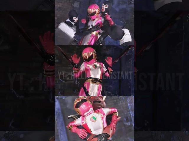 Ho-oh Pink Ranger defeated #powerrangers #supersentai #tokusatsu