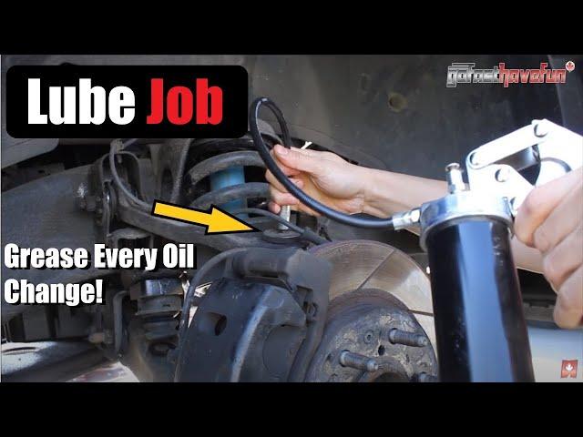 How to do a Chassis Lube (Ball Joints, Tie Rods Ends, and more!) | AnthonyJ350