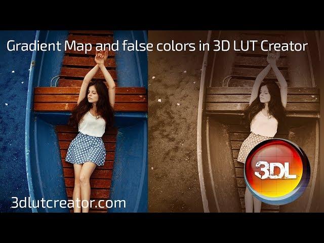 Gradient Map and False Colors in 3D LUT Creator