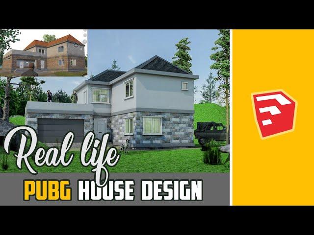 PUBG  House Design : Real life