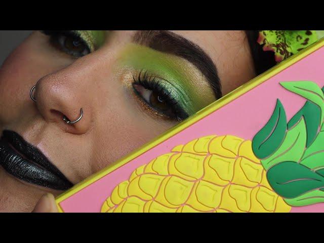 Makeup Revolution Pineapple palette 2nd Look