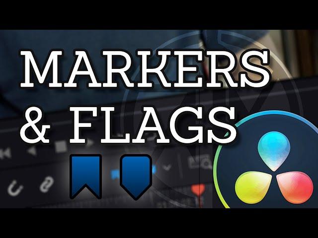 How to Use Markers and Flags in DaVinci Resolve