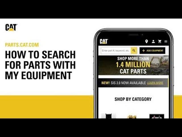 How to Search for Parts with My Equipment | Parts.cat.com