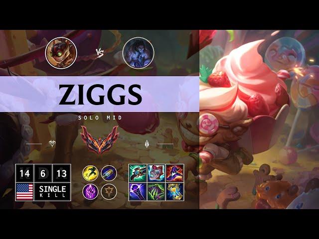 Ziggs Mid vs Sylas - NA Grandmaster Patch 14.13