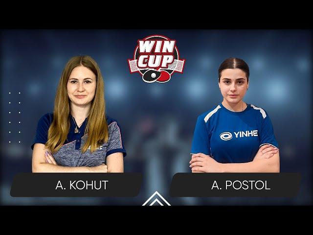 14:30 Alina Kohut - Anastasiia Postol West 3 WIN CUP 08.12.2023 | TABLE TENNIS WINCUP