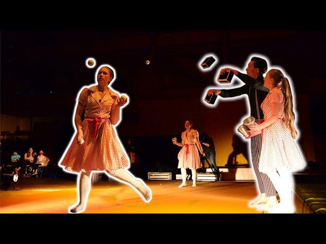 50s fun - Dance, Juggle & Rock n Roll.