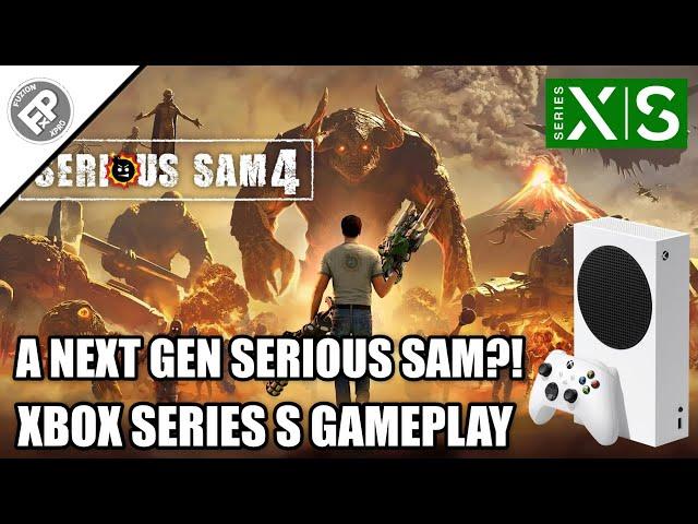 Serious Sam 4 - Xbox Series S Gameplay (60fps)