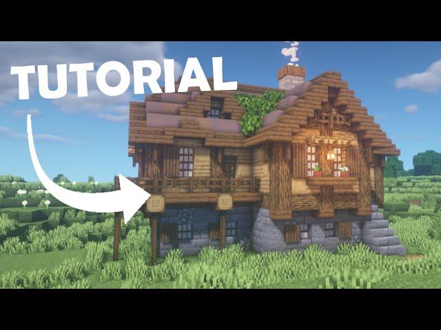 How to build a simple MEDIEVAL HOUSE