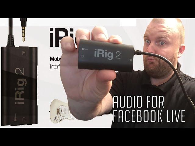 How to get good audio on Facebook LIVE