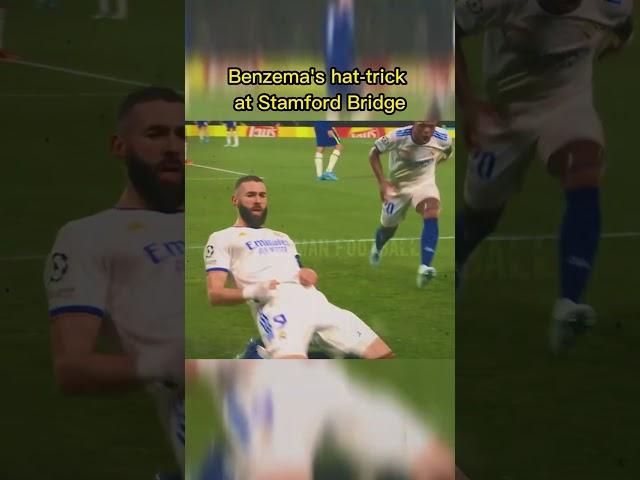 Benzema's hat-trick at Stamford Bridge