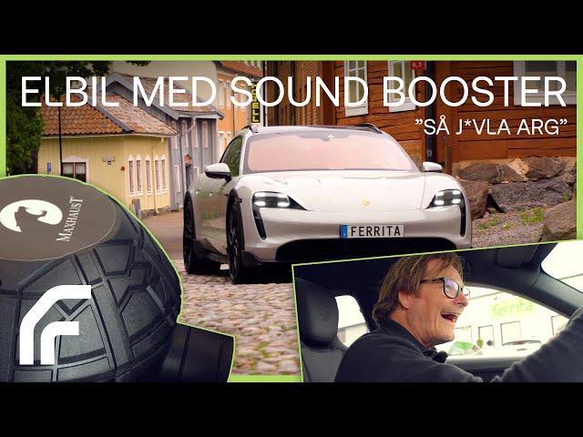 Sound booster på elbil - välj ljud själv!