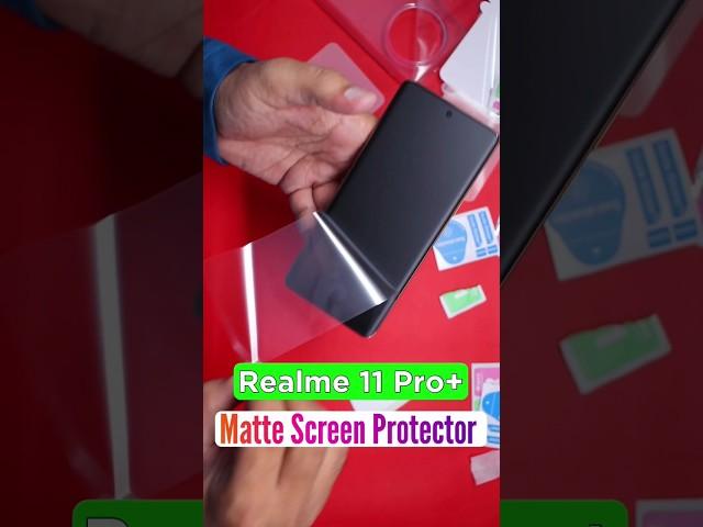 Realme 11 Pro Plus Matte Screen Protector. #shorts #shortsvideo #viral #viralvideo #realme11proplus