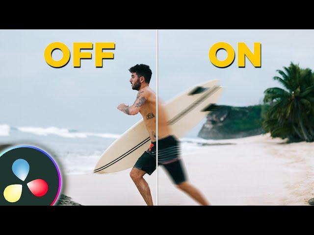 How To Add Realistic Motion Blur In DaVinci Resolve 18