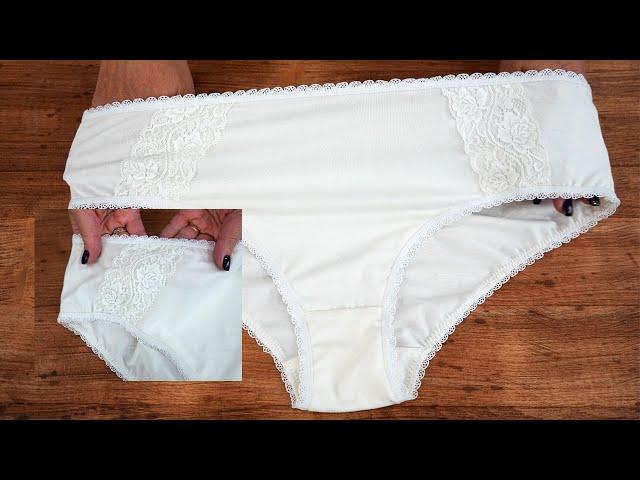 Женские трусики своими руками. Раскрой и пошив. DIY. Sewing LINGERIE