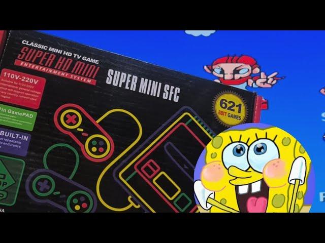 My Super HD Mini 621 in 1 (super mini sfc) tested and loved in 2023 - Fake SNES