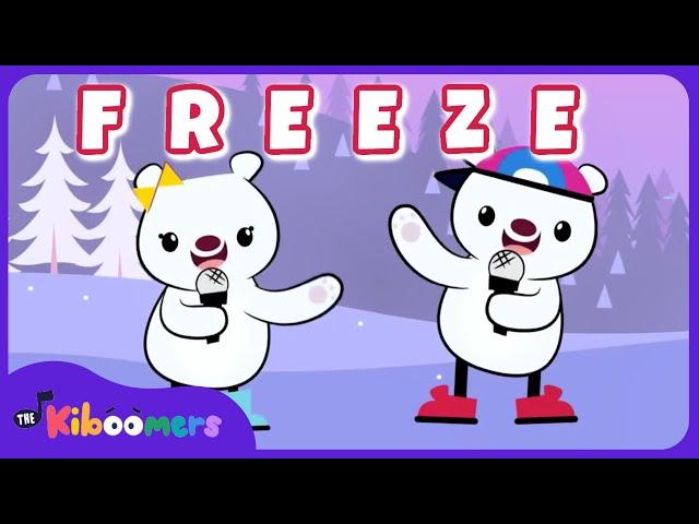 Christmas Freeze Dance - The Kiboomers North Pole Freeze Song for Kids