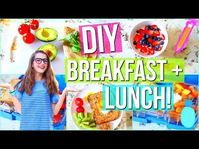 DIY BACK TO SCHOOL Healthy Lunch & Breakfast Ideas! | Tatiana Boyd