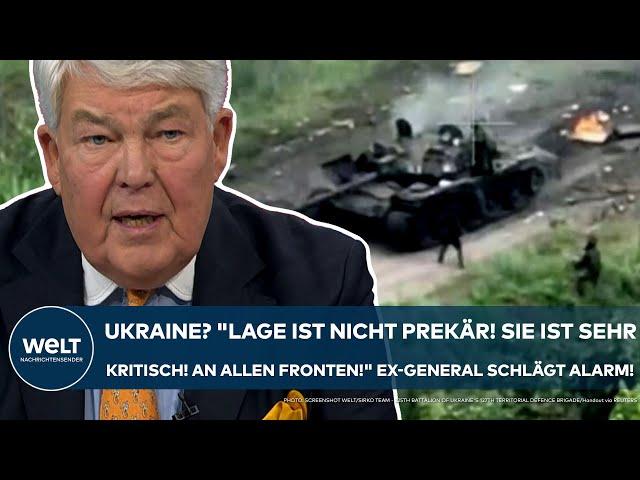 PUTINS KRIEG: "Die Lage in der Ukraine ist nicht prekär! Sie ist sehr kritisch! An allen Fronten!"